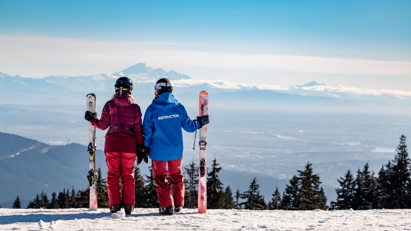 Ski lesson