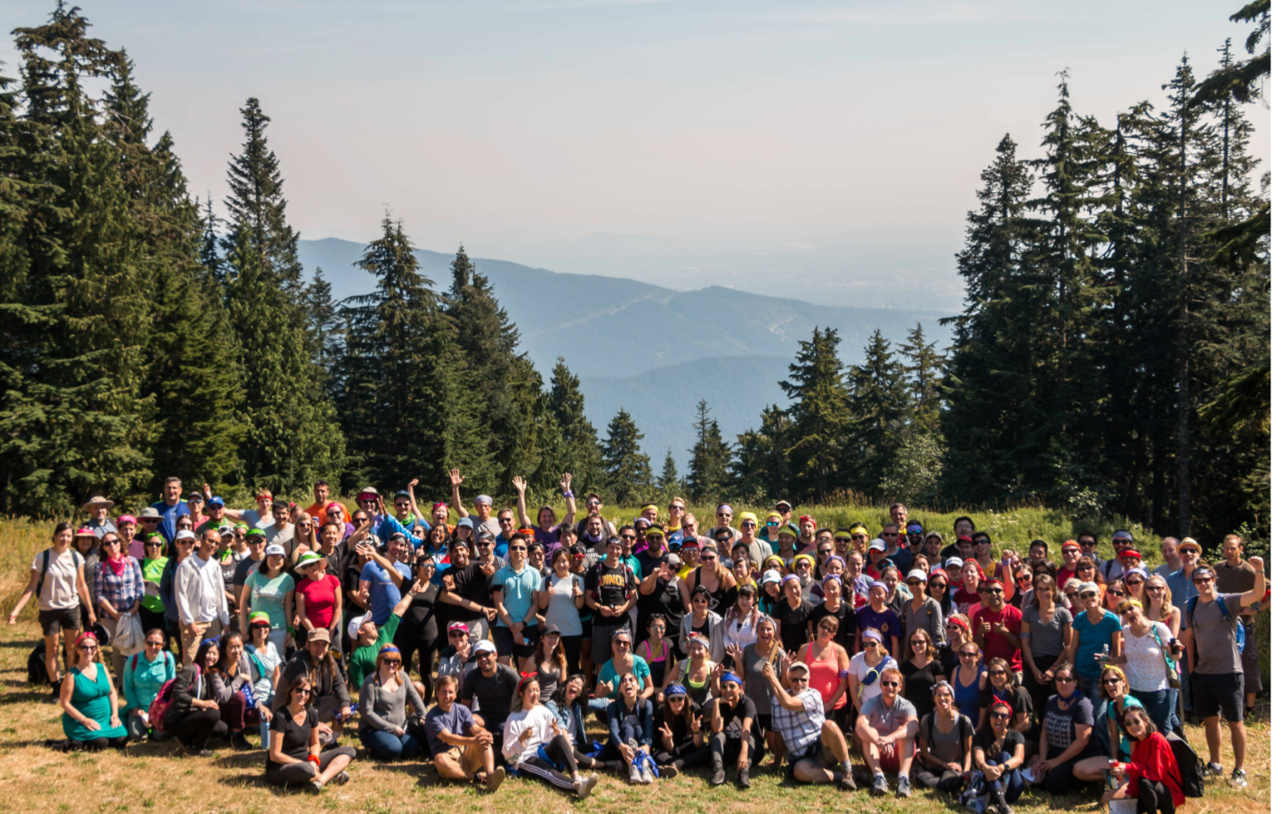 summer adult group photo